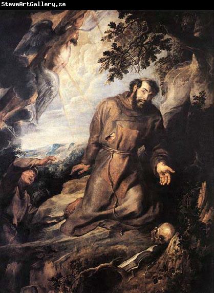 Peter Paul Rubens St Francis of Assisi Receiving the Stigmata
